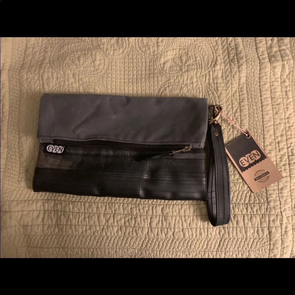 upcycled tire purse!